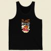 Plant Milkweed Butterfly 80s Retro Tank Top