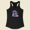 Purple Energy Anime 80s Racerback Tank Top