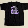 Purple Energy Anime 80s T Shirt Style