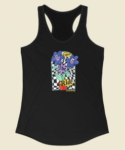 Reclaimed Enjoy The Ride Vintage 80s Racerback Tank Top