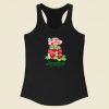 Retro Strawberry Shortcakes 80s Racerback Tank Top