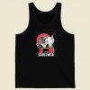 Sameowrai Anime Funny 80s Tank Top