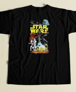 Star Wars Rebel Classic 80s T Shirt Style