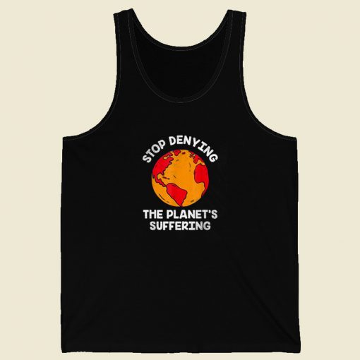 Stop Denying The Planets 80s Tank Top