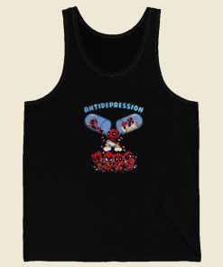 Top Deadpool Antidepression Pills 80s Tank Top