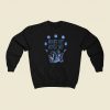 Top Moons Out Runes Out 80s Sweatshirt Style