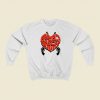 Top Protect Black Women Heart 80s Sweatshirt Style