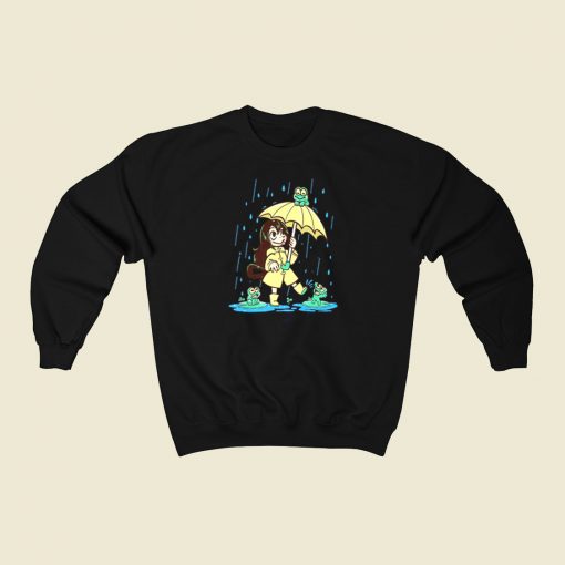 Tsuyu Asui Frog Girl 80s Sweatshirt Style