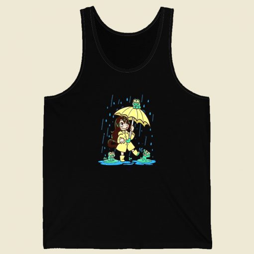 Tsuyu Asui Frog Girl 80s Tank Top