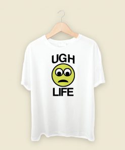 Ugh Life Emoji Funny 80s T Shirt Style