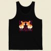 Valentines With Corgi 80s Tank Top