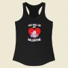 Venom You Will Be My Valentine 80s Racerback Tank Top