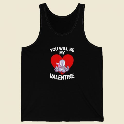 Venom You Will Be My Valentine 80s Tank Top