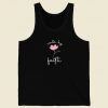 Walk By Faith Funny 80s Tank Top