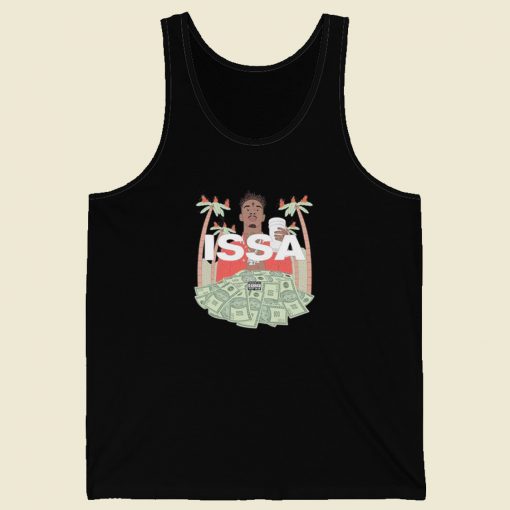 21 Savage Issa Funny Rapper 80s Tank Top