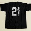 21 Savage Issa Knife Retro 80s T Shirt Style