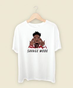 21 Savage Mode Popular Rapper T Shirt Style