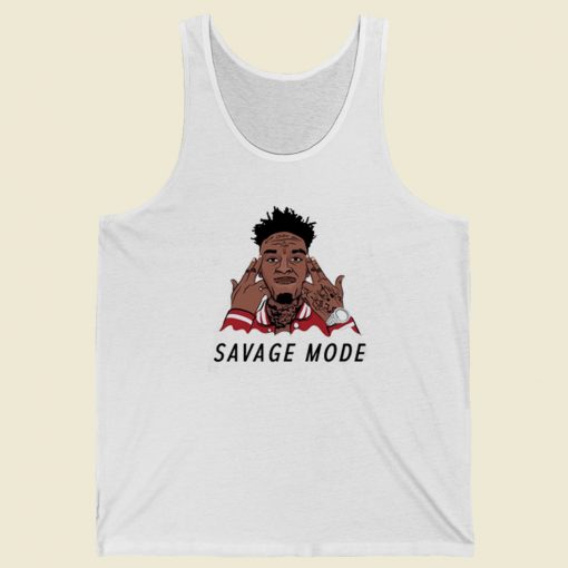 21 Savage Mode Popular Rapper Tank Top