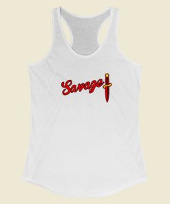 21 Savage Rapper Racerback Tank Top