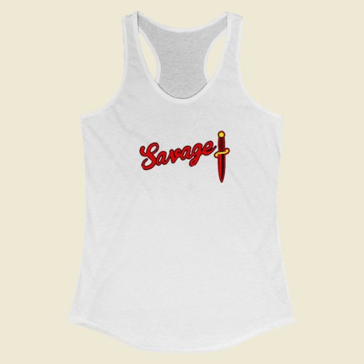 21 Savage Rapper Racerback Tank Top