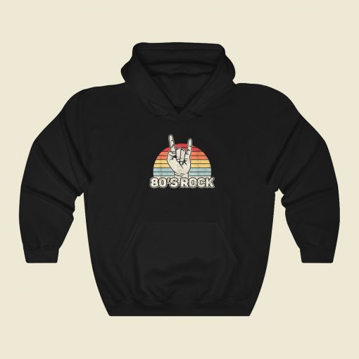 80s Rock Band Vintage Hoodie Style