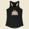 80s Rock Band Vintage Racerback Tank Top