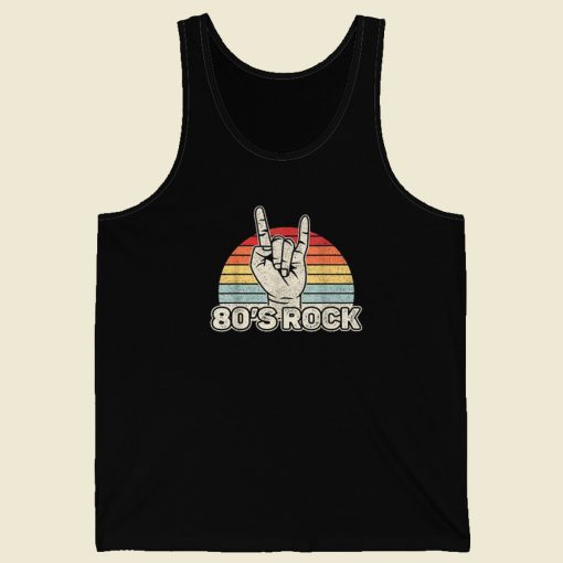 80s Rock Band Vintage Tank Top