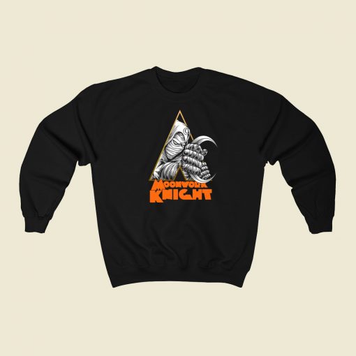 A Moonwork Knight Graphic 80s Sweatshirts Style