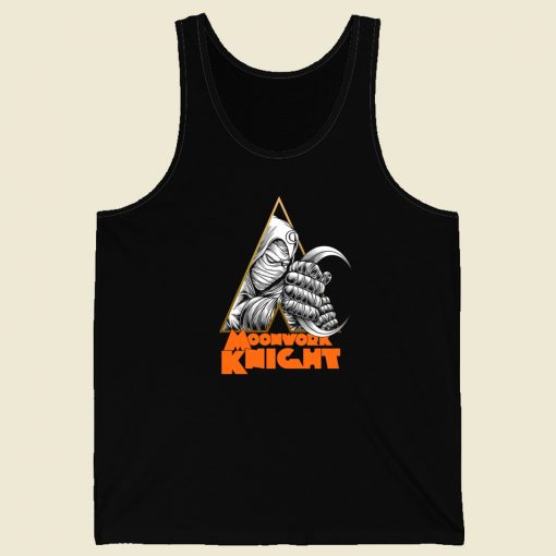 A Moonwork Knight Graphic 80s Tank Top