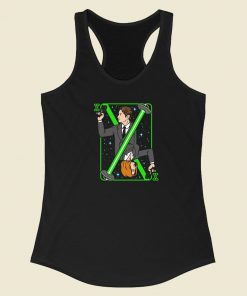 Ace Of Space Mulder 80s Racerback Tank Top