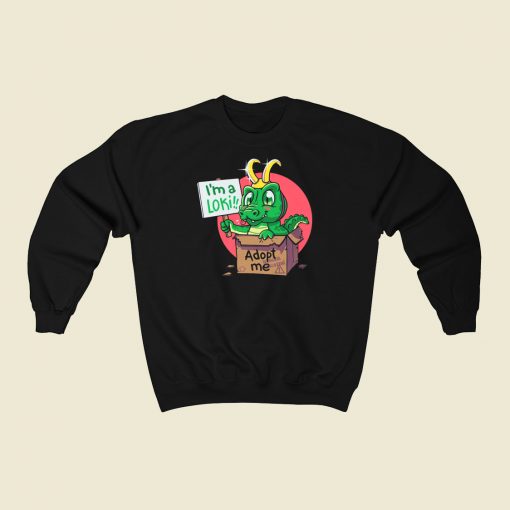 Adopt This Loki Alligator 80s Sweatshirts Style