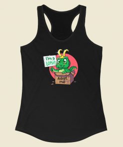 Adopt This Loki Alligator 80s Racerback Tank Top