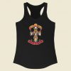 Appetite For Variation Graphic 80s Racerback Tank Top