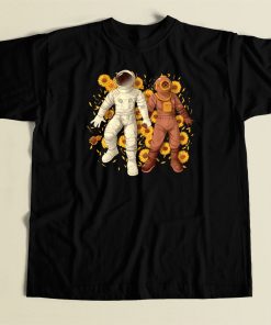 Astronaut Scuba Diving 80s T Shirt Style