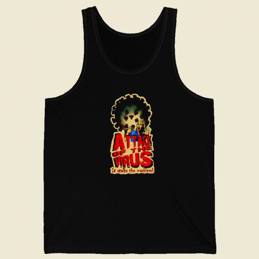 Attack Of The Virus 80s Tank Top