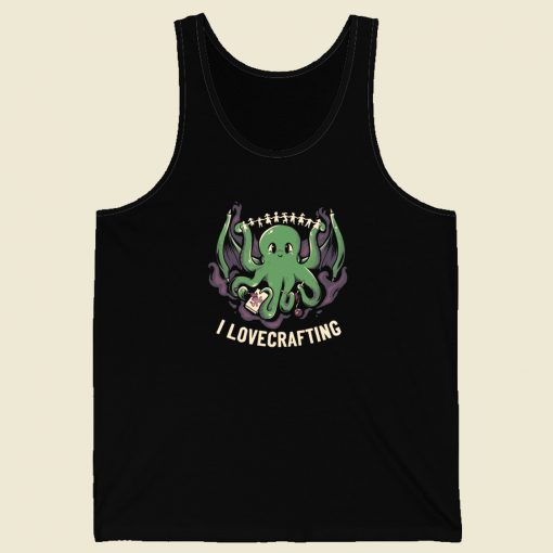 Baby Octopus Lovecreating 80s Tank Top