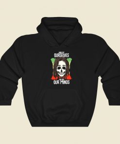 Bob Free Minds Skull Hoodie Style