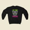 Cat Got Your Tongue 80s Sweatshirts Style