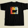 Color My Chonk Funny 80s T Shirt Style