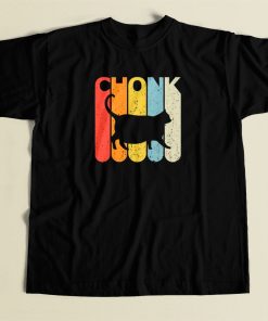 Color My Chonk Funny 80s T Shirt Style