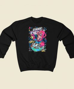 Cosmic Crunch Cereal 80s Sweatshirts Style