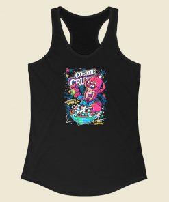 Cosmic Crunch Cereal 80s Racerback Tank Top