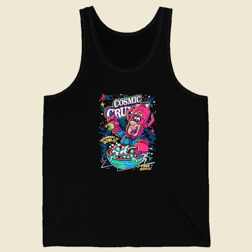 Cosmic Crunch Cereal 80s Tank Top