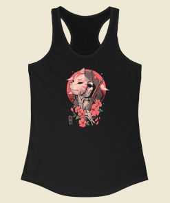 Death Messenger Skull Anime Racerback Tank Top