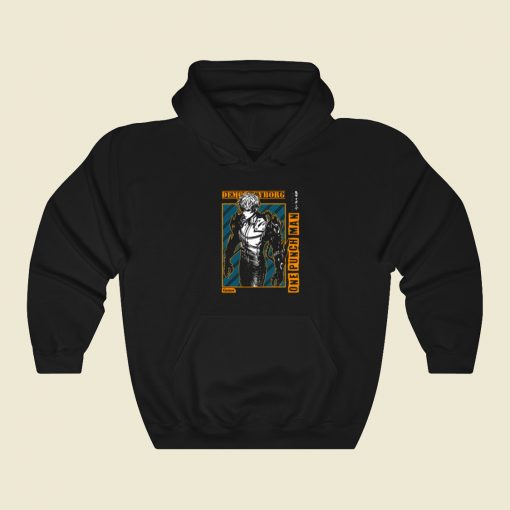 Demon Cyborg In Frame Hoodie Style