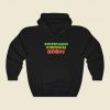 Deppressed Stressed Horny Parody 80s Hoodie Style