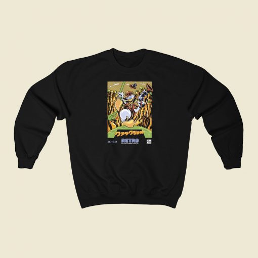 Duck Shot Adventure 80s Sweatshirts Style