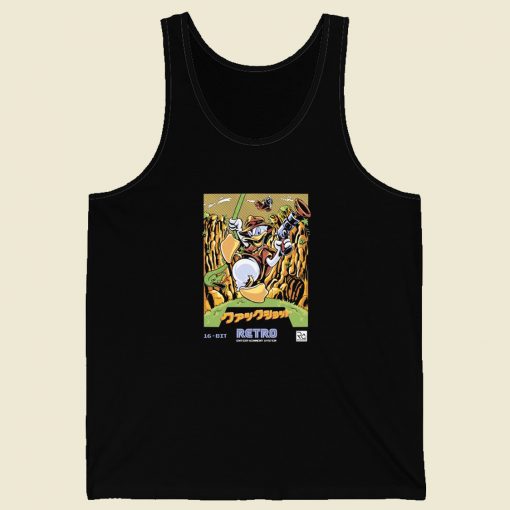 Duck Shot Adventure 80s Tank Top