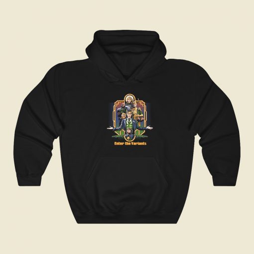 Enter The Variants Graphic Hoodie Style