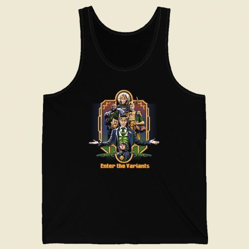 Enter The Variants Graphic 80s Tank Top